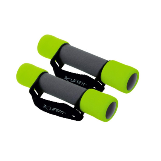 Life fit Foam dumbbells 2 x 1,5 kg